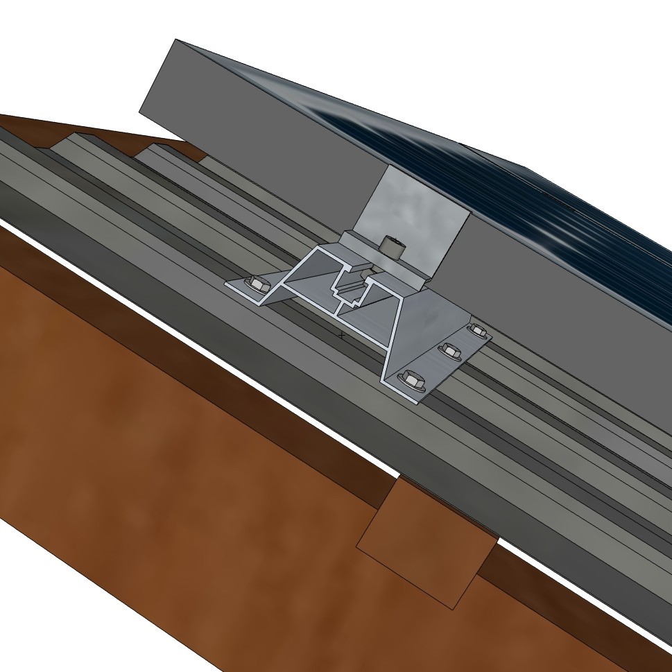 Mostek trapezowy 380x70 mm + EPDM