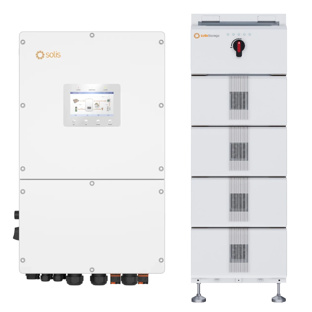 Solis FlexCore-ID 80 kWh Energiespeicher + 40 kW 3-Phasen-Wechselrichter Elite HV