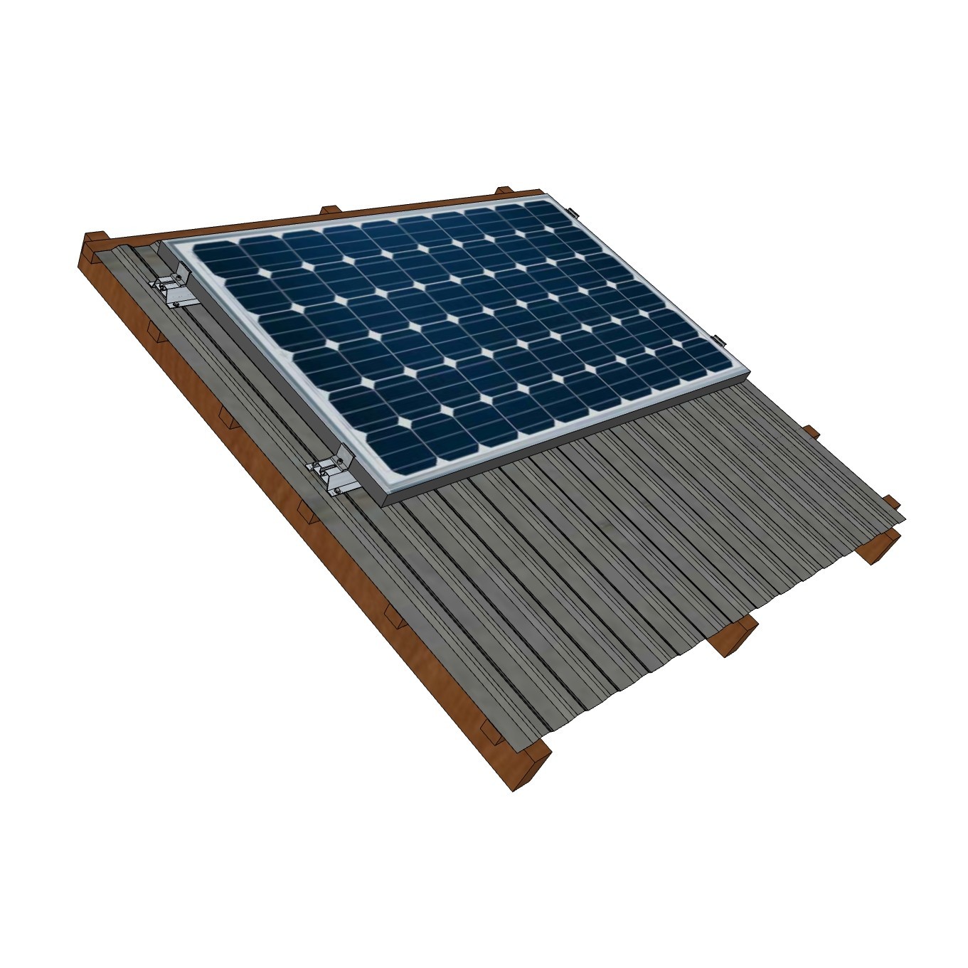 Mostek trapezowy 2035x40 mm + EPDM