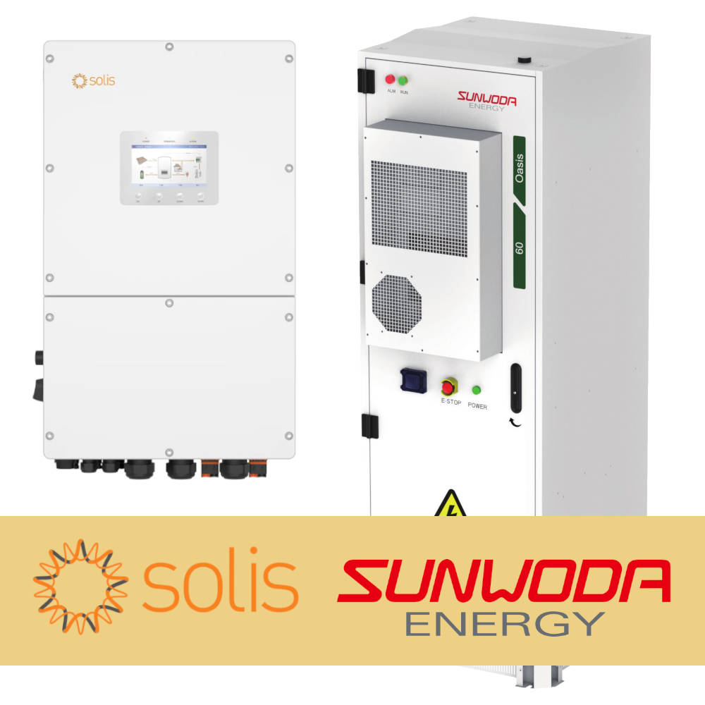 Energiespeicher OASIS 60 kWh Solis 50 kW 3-phasig