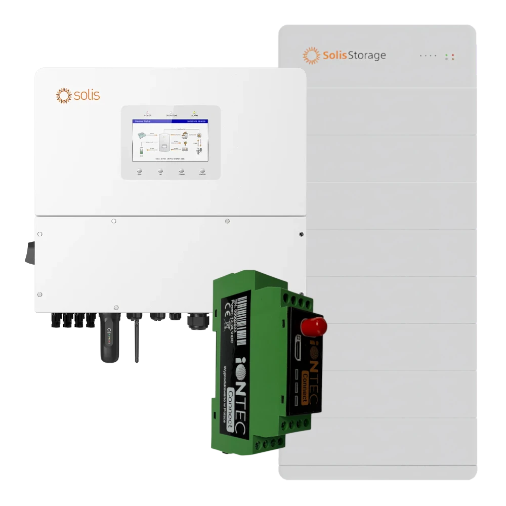 Solis FlexHome 40 kWh Energiespeicher + 20 kW 3-Phasen-Wechselrichter + EMS Elite HV
