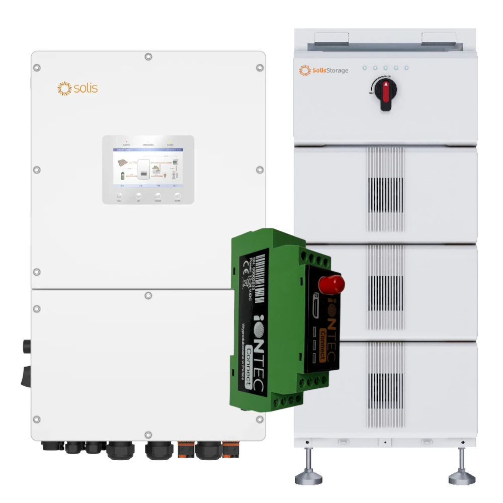 Solis FlexCore-ID 60 kWh Energiespeicher + 30 kW 3-Phasen-Wechselrichter + EMS Elite HV