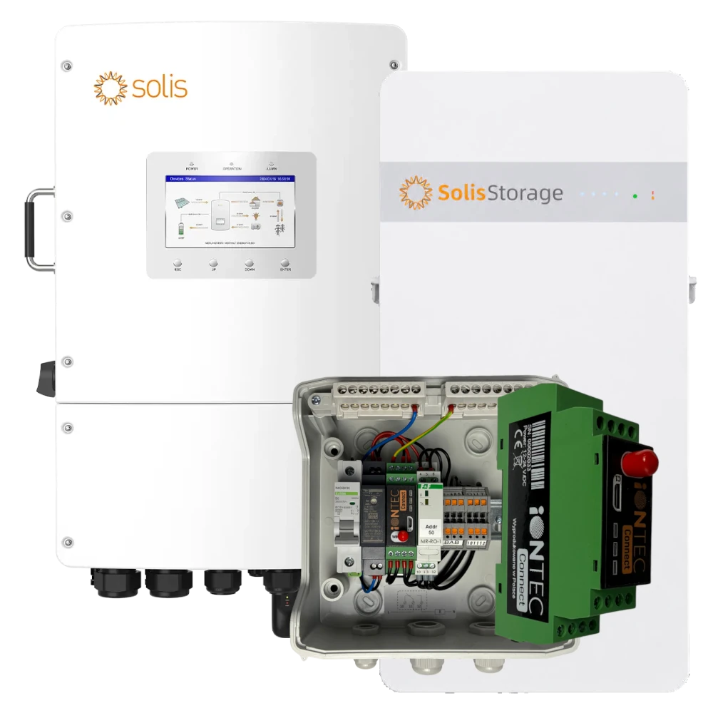 Magazyn energii Solis IntelliHome 10 kWh + falownik 5 kW 3F + EMS Elite LV
