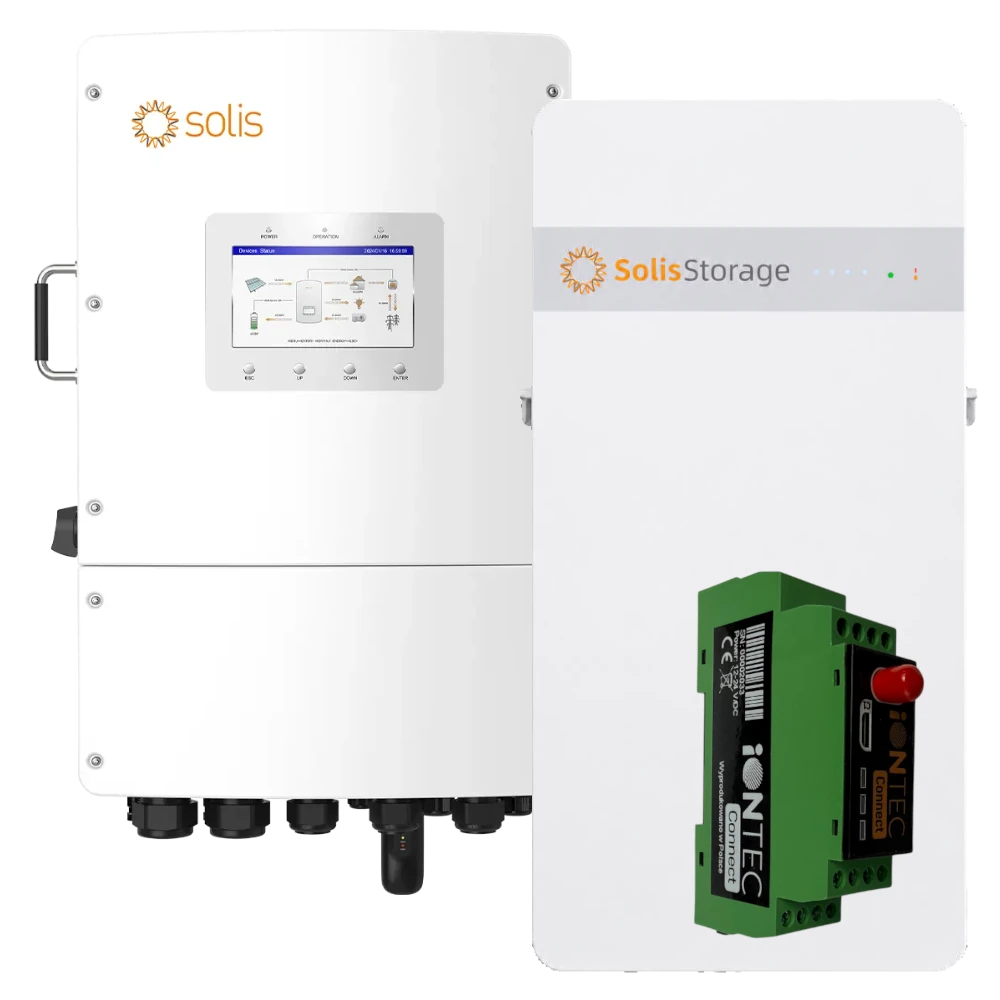 Magazyn energii Solis IntelliHome 10 kWh + falownik 5 kW 3F + EMS Elite LV