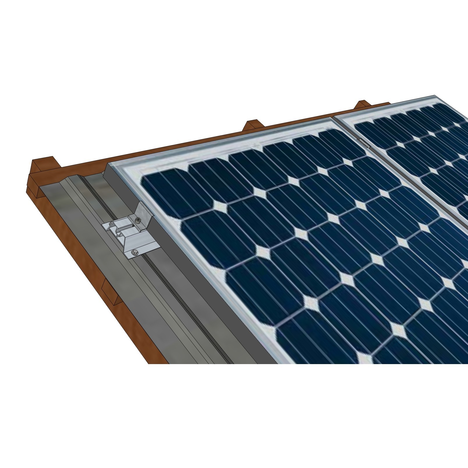 Mostek trapezowy 2035x40 mm + EPDM