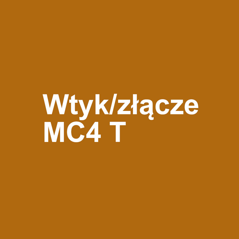Złącze Multi-Contact MC4 T równoległe - męskie