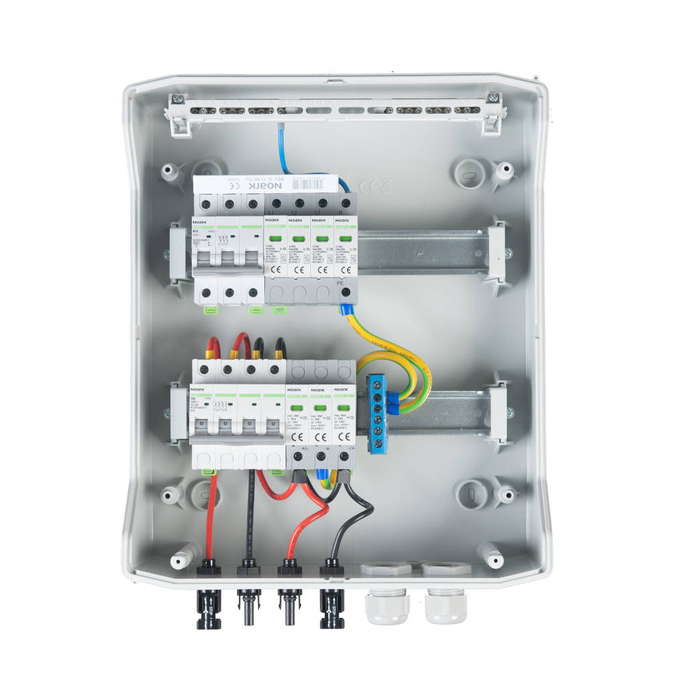 Rozdzielnica prefabrykowana AC 3F 16 A T2 DC T2 2/1 R SOL-916