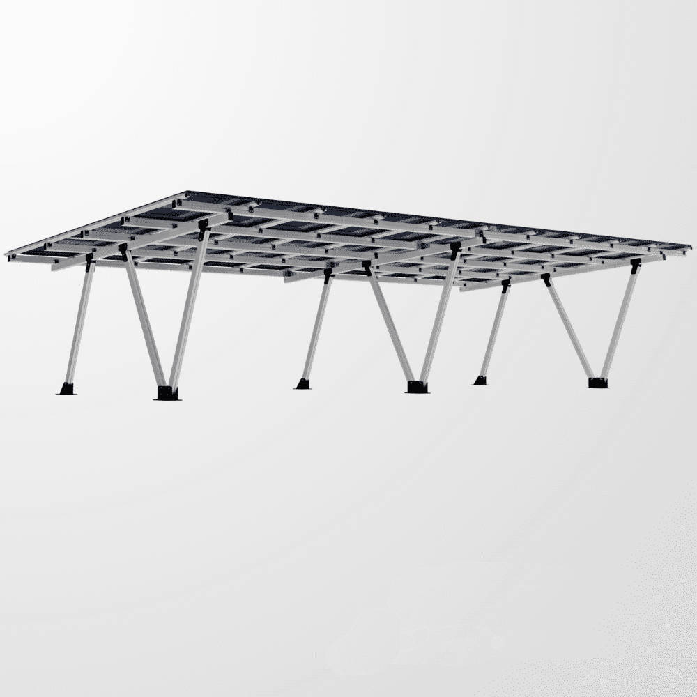 Carport X2, 4 stanowiska, 3x10 PV (max.2320x1134)